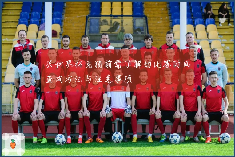 买世界杯竞猜前需了解的比赛时间查询方法与注意事项