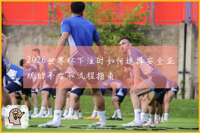 2026世界杯下注时如何选择安全正规的平台和流程指南