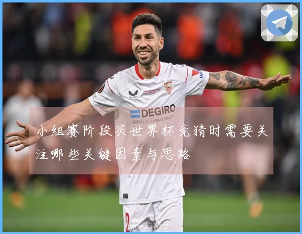 小组赛阶段买世界杯竞猜时需要关注哪些关键因素与思路